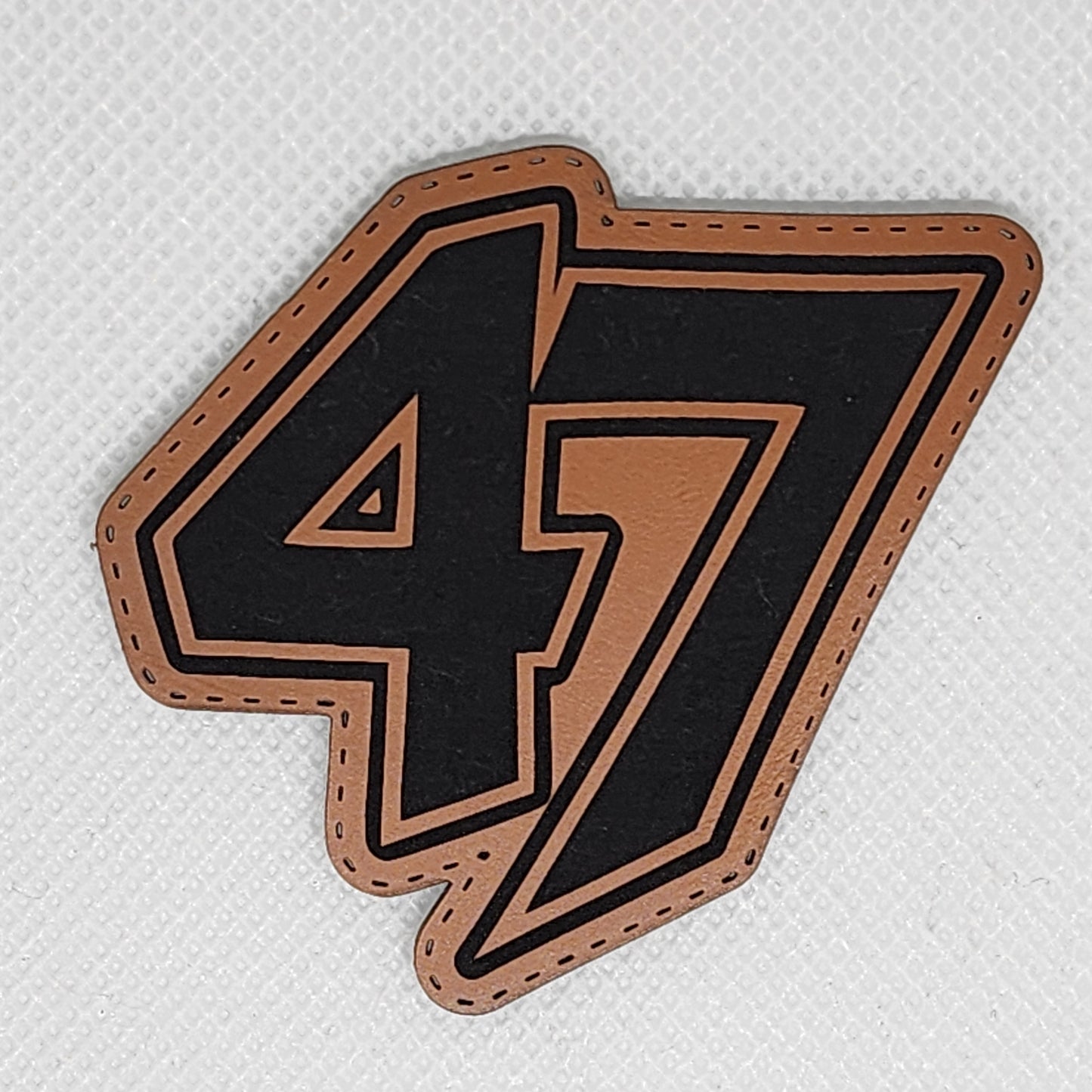 47 Sport (faux stitch) Patch