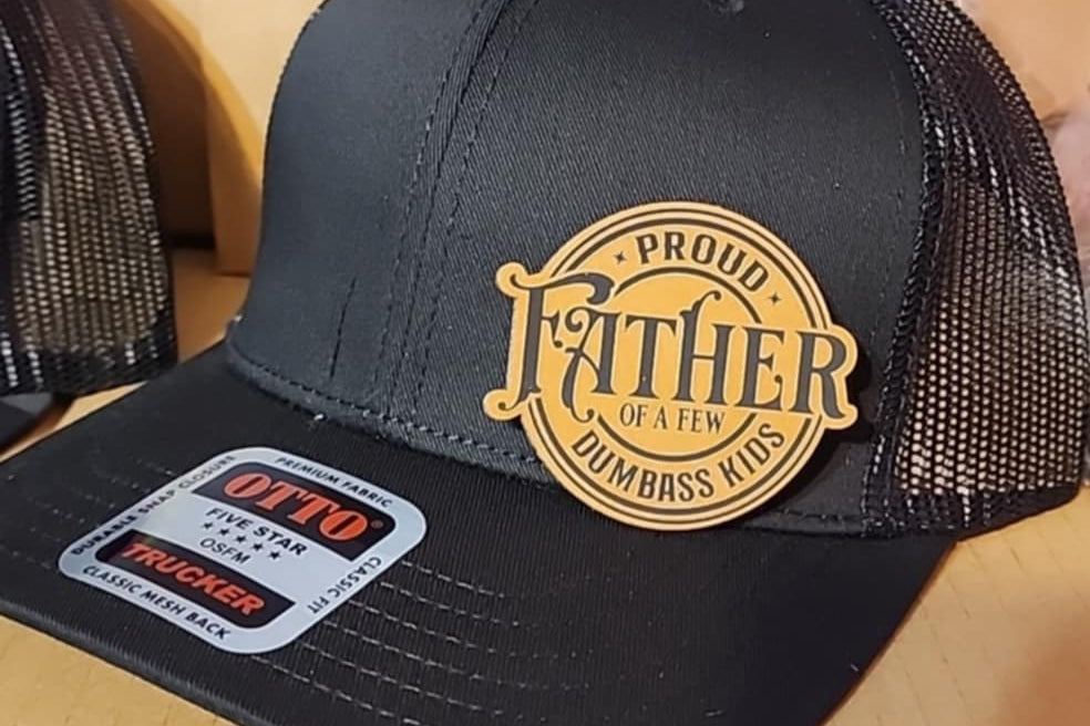 Proud Father... round Patch